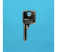 Westfalia 2W02 Clé de rechange profil 2 W pour attelage de remorque Westfalia
