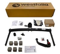 Westfalia Attelage Amovible + Kit Élec. 13 Broches Spécifique Véhicule | Audi A6 Break/Berline, Audi A7 Sportback (10/2014-2018) y compris S line, Quattro, S7 - sauf RS