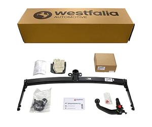 Westfalia Attelage Démontable pour VW Golf 7 Berline (06/14-06/20), T-Roc (àpd 07/17), Audi A3 (06/14-06/16), Q2 (àpd 11/16), Skoda Octavia 3, Seat Leon 3 (06/14-01/20) + faisceau él. spéc. 13 br.