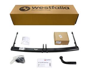 Westfalia-Automotive 321821900113 Attelage fixe pour VW CC et Passat avec faisceau d‘attelage spécifique à 13 broches inclus.