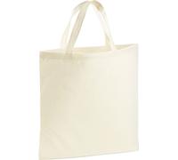 Westford Mill Bag For Life Sac à provisions avec poignées courtes (2 pièces/paquet) RW6990 (taille unique) (Naturel)