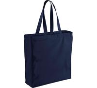 Westford Mill Canvas Classic Sac à provisions, 26 litres BC1218 (Taille unique) (Bleu foncé)