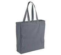 Westford Mill Canvas Classic Sac à provisions, 26 litres BC1218 (Taille unique) (Gris graphite)