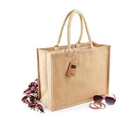 Westford Mill Classic Jute Shopper Natural, 42 x 33 x 19 cm