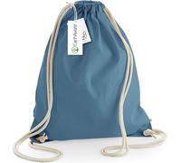 Westford Mill Earth Aware Sac de gym organique PC3229 (taille unique) (Bleu)
