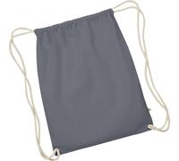 Westford Mill Earth Aware Sac de gym organique PC3229 (taille unique) (Graphite)