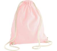 Westford Mill Earth Aware Sac de gym organique PC3229 (taille unique) (Rose pastel)