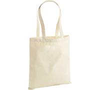 Westford Mill EarthAware Bag For Life Sac de shopping, 10 litres (2 pièces/paquet) BC4549 (Taille unique) (Nature)