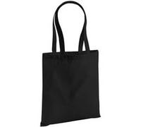 Westford Mill EarthAware - Sac de courses en coton organique (Taille unique) (Noir) - UTBC3350 Noir G