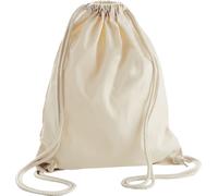 Westford Mill Earthware Organic Sac de gym (13 litres) BC3351 (Taille unique) (Nature)