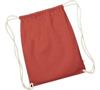 Westford Mill Earthware Organic Sac de gym (13 litres) BC3351 (Taille unique) (Rouille-Orange)
