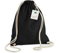 Westford Mill Earthware - Sac avec cordon de serrage (13 litres) (Taille unique) (Noir) - UTBC3351 Noir G