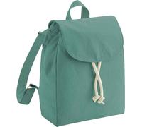 Westford Mill - Mini-sac à dos "EarthAware", coton issu de l'agriculture biologique PC4989 (taille unique) (Vert sauge)