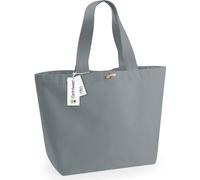 Westford Mill Organic Marina XL Sac à provisions BC3621 (Taille unique) (Gris)