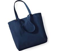 Westford Mill Organic Sac à provisions en coton, 16 litres (2 pièces/paquet) BC4547 (Taille unique) (Bleu marine)