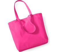 Westford Mill Organic Sac à provisions en coton, 16 litres BC1221 (taille unique) (Fuchsia)