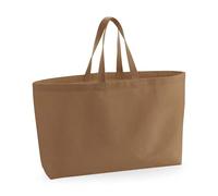 Westford Mill - Oversized canvas tote bag - Caramel - One size