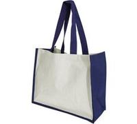 Westford Mill Printers - Cabas de courses (21 litres) (Lot de 2) (Taille unique) (Bleu marine) - UTBC4539 Bleu Marine G