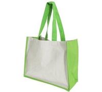 Westford Mill Printers - Cabas de courses (21 litres) (Taille unique) (Vert pomme) - UTBC3348 Vert Pomme G