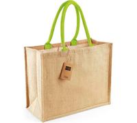 Westford Mill - Sac à provisions "Classic", Jute PC5451 (Taille unique) (Naturel/Limon)