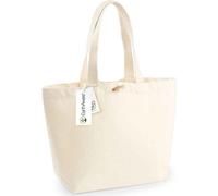 Westford Mill - Sac à provisions "EarthAware Organic Marina" PC4565 (40 cm x 39 cm x 19 cm) (Naturel)