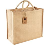 Westford Mill - Sac à provisions, Jumbo, Jute RW9681 (Taille unique) (Naturel)