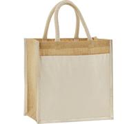 Westford Mill - Sac à provisions, Mini, Jute amidonnée, 14L PC6988 (Taille unique) (Naturel)