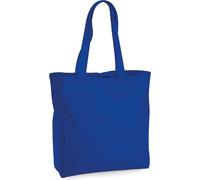 Westford Mill - Sac à provisions "Premium", Maxi, Coton issu de l'agriculture biologique BC5400 (Taille unique) (Bleu roi soutenu)