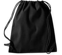 Westford Mill - Sac de gym - 12 litres (Lot de 2) (Taille unique) (Noir / noir) - UTBC4327 Noir / Noir G