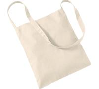 Westford Mill Sling Sac à bandoulière, 8 litres (2 pièces/paquet) BC4516 (Taille unique) (Nature)