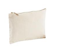 Westford Mill Pochette en toile - Mallette d'accessoires polyvalente Naturel (L)