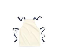 Westford Mill® W362 Tablier Artisanal Junior en Coton Commerce Équitable - Natural/French Navy