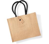 Westford Mill W407 Sac Shopping Classique en Jute, Taille unique