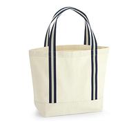 Westford Mill® W690 Sac Bateau Biologique EarthAware™ - Natural/French Navy