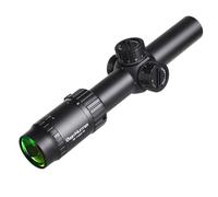 WestHunter Optics HD 1-6x24 IR Riflescope, 30mm Tube Red Green Illuminated Reticle Second Focal Plane Tactical Precision 1/5 MIL Shooting Scope | Reticle-A, Only Optics & Basic Accessories
