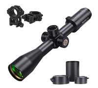 WestHunter Optics HD 4-16x44 FFP Scope, 30mm Tube First Focal Plane Tactical Wide Field of View Precision 1/10 MIL Riflescope | Reticle-A, Picatinny Shooting Kit C