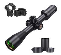 WestHunter Optics HD 4-16x44 FFP Scope, 30mm Tube First Focal Plane Tactical Wide Field of View Precision 1/10 MIL Riflescope | Reticle-A, Dovetail Shooting Kit C