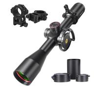 WestHunter Optics HD 4-16x44 SFP Lunette de visée, tube de 30 mm, deuxième plan focal, précision tactique 1/10 MIL | Picatinny Shooting Kit B