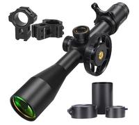 WestHunter Optics HD-N 4-16x44 FFP Scope, 30 mm Tube First Focal Plane Etched Glass Reticle 1/4 MOA Precision Shooting Scopes | Dovetail Kit B