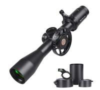 WestHunter Optics HD-S Lunette de visée 4-16 x 44 SF, tube de 30 mm, deuxième plan focal, précision tactique 1/10 MIL | Kit de tir