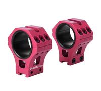 WestHunter Optics Precision 11mm Dovetail Scope Rings, 1 inch 30 mm 34 mm Universal Tactical Scope Mount | Red