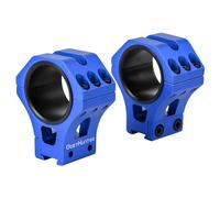 WestHunter Optics Precision 11mm Dovetail Scope Rings, 1 inch 30 mm 34 mm Universal Tactical Scope Mount | Blue