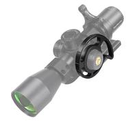 WestHunter Optics Roue d'indexation supplémentaire, roue de parallaxe latérale pour lunette de visée | Noir, évolent, diamètre intérieur de 34 mm
