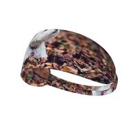 Westie Bokeh West Highland White Terrier Chiens,Bandeau de Sport Unisexe, Bandeau élastique Multi-usages pour Cheveux