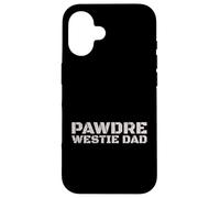 Westie Dad Dog Lover West Highland Terrier Coque pour iPhone 16
