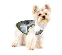 Westie Lawn West Highland White Terrier Chiens,T-Shirt sans Manches en Coton pour Animaux de Compagnie, Gilet Respirant, Extensible et Doux,M