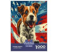 Westie Puzzles 1000 Pieces Cadeau Unique Jeu Éduchatif Défi Jouet À De Qualité Supérieure Peinture Art pour Adultes Et Enfants À Partir De 12 Ans 38x26cm/1000pcs