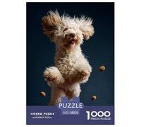 Westie Terrier Puzzle 1000 Pièces, Difficile Puzzles pour Adults Enfant Puzzle Difficiles, Jeu De Défi Intellectuel 38x26cm/1000pcs