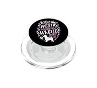 Westie Veut Que Westie obtienne Un Chien drôle, Maman, Papa PopSockets PopGrip pour MagSafe