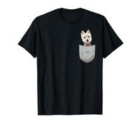 Westie White Sac pour chien Motif terrier des Highlands Blanc T-Shirt